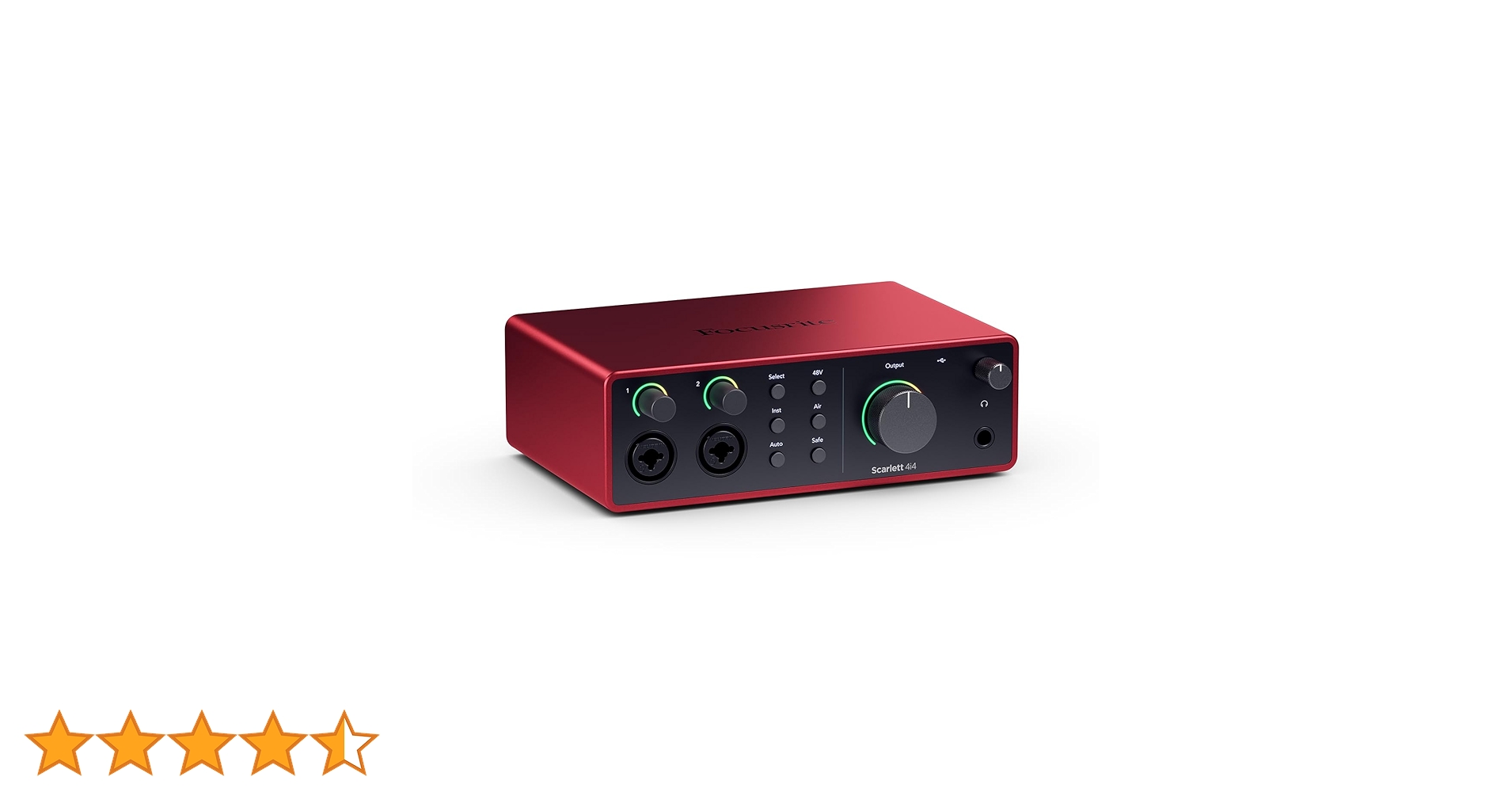値下中！未開封 Focusrite Scarlett 4i4 Focusrite Scarlett 4i4 Gen 4 USB Audio Interface | zZounds